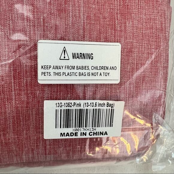 ProCase Laptop Sleeve Case Protective Carrying Bag Pink 13-13.5 Inch New - Picture 10 of 11